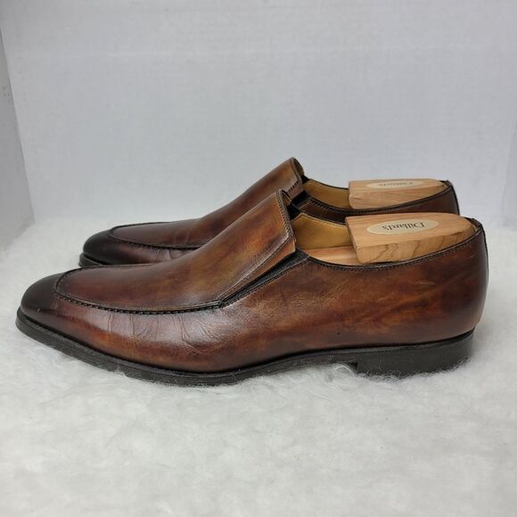 Magnanni Leo Men’s Leather Venetian Slip On Loafer Shoes Size 8 - Picture 3 of 10